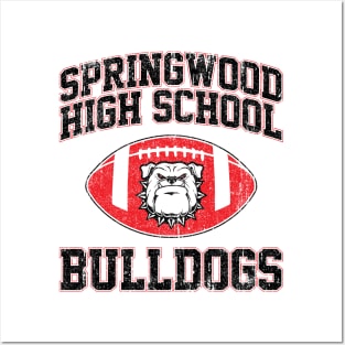 Springwood High School Bulldogs Football (Variant) Posters and Art